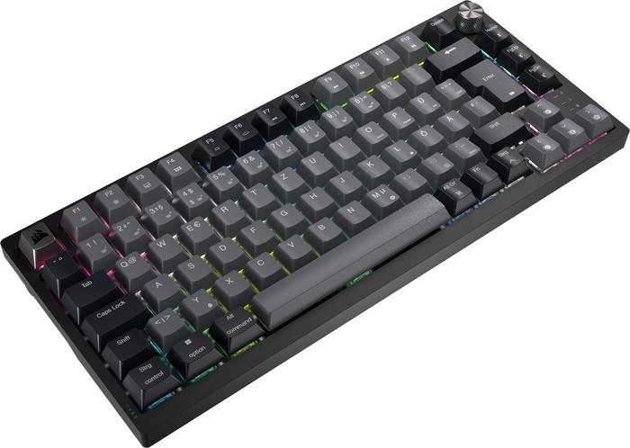 Corsair K65 Plus Wireless Mechanische Gaming-Tastatur Qwertz linke seite