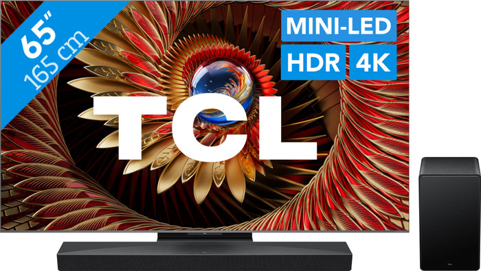 TCL 65 inches QD Mini-LED C81K 4K (2025) + TCL Q65H Main Image