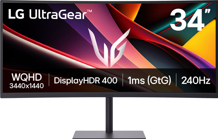 LG UltraGear 34G630A-B vorne