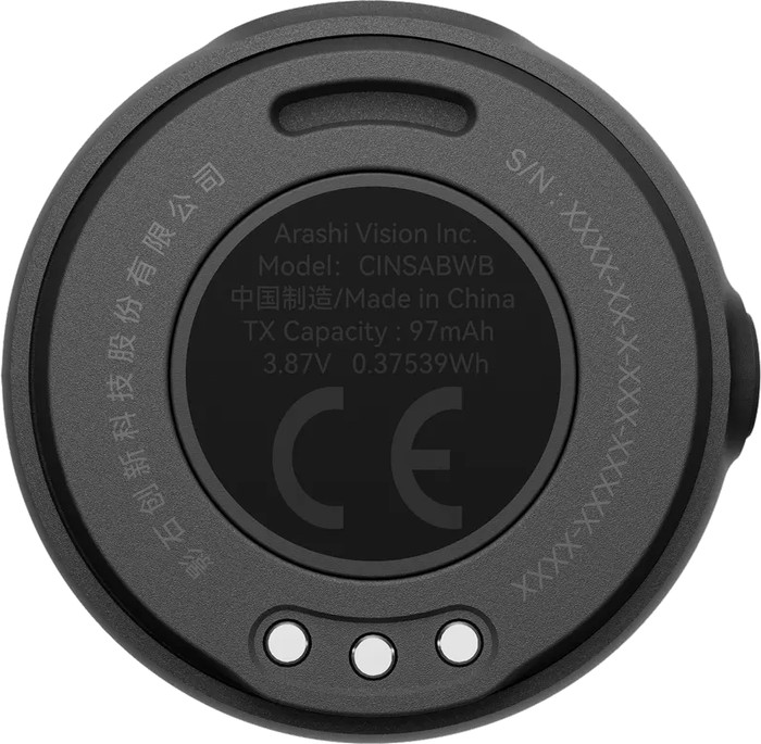 Insta360 Mic Air Sender rückseite