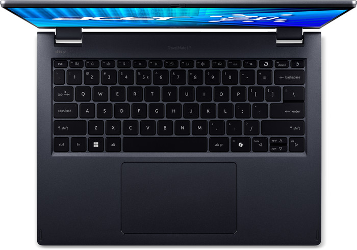 Acer TravelMate P4 Spin 14 TMP414RN-55-TCO-59VM QWERTY oberseite
