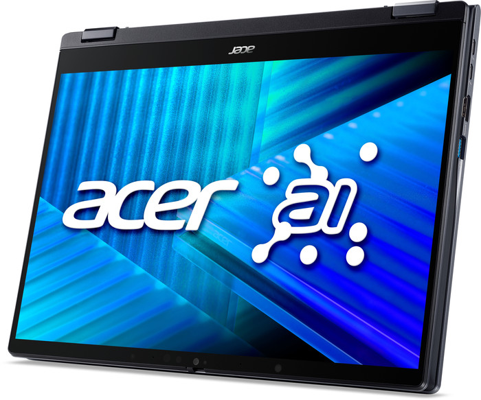 Acer TravelMate P4 Spin 14 TMP414RN-55-TCO-59VM QWERTY oberseite