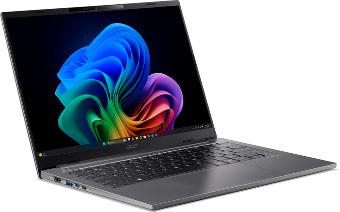 Acer TravelMate X4 14 AI TMX414-51-TCO-55R3 QWERTY left side