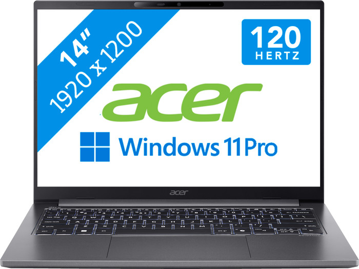 Acer TravelMate X4 14 AI TMX414-51-TCO-55R3 QWERTY Main Image