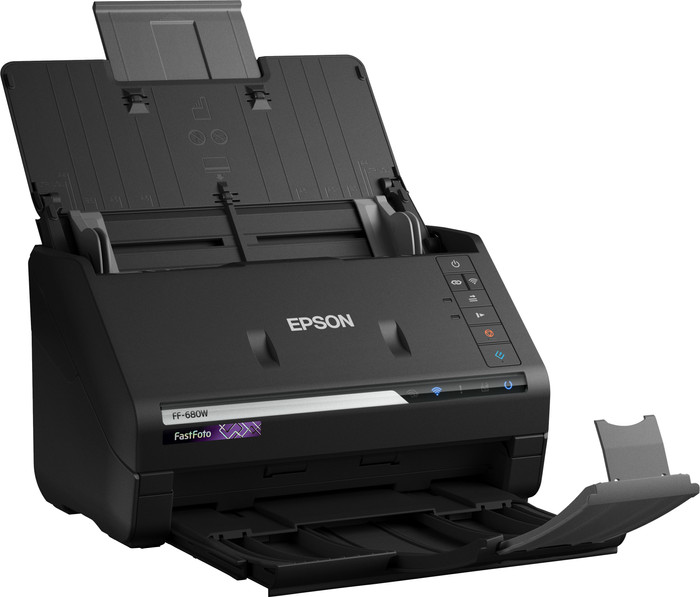 Epson FastFoto FF-680W Scanner linke seite