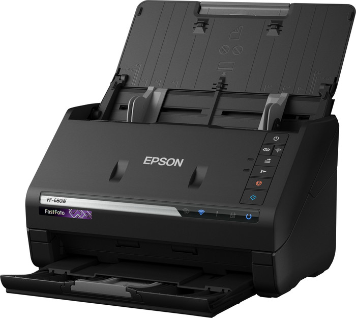 Epson FastFoto FF-680W Scanner rechte seite