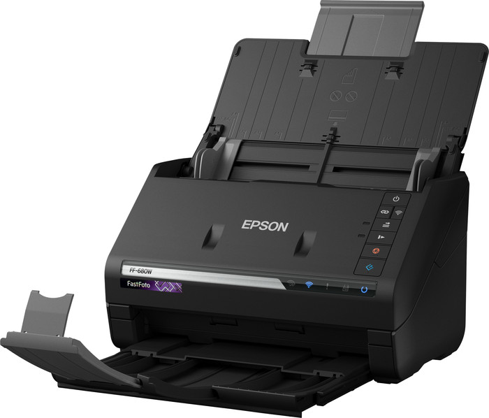 Epson FastFoto FF-680W Scanner rechte seite
