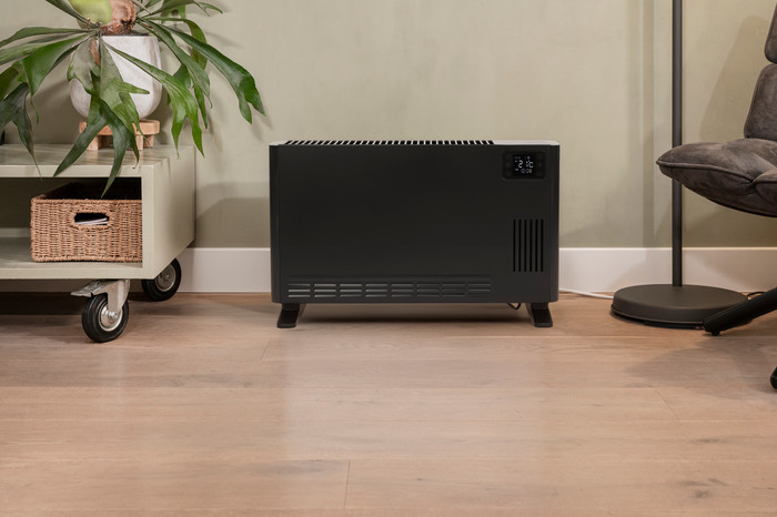 Eurom Safe-T-Convect 2400 Schwarz produkt in gebrauch