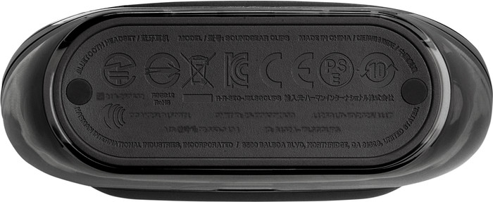 JBL Soundgear Clips Schwarz unten