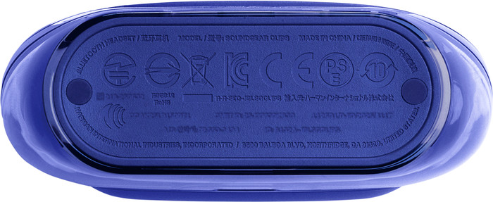 JBL Soundgear Clips Blue bottom