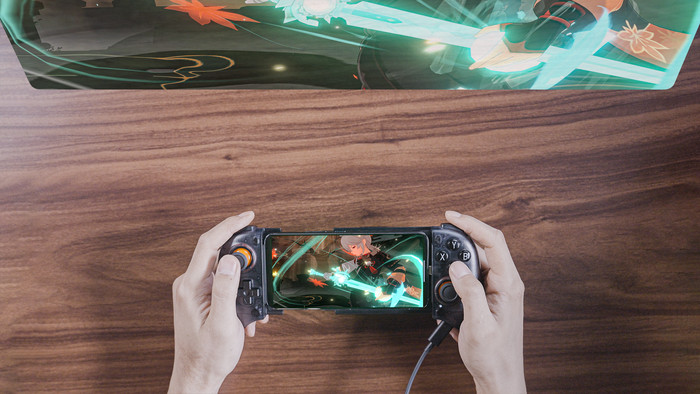 VITURE x 8BitDo Ultimate Mobile Gaming Controller (USB-C) produkt in gebrauch