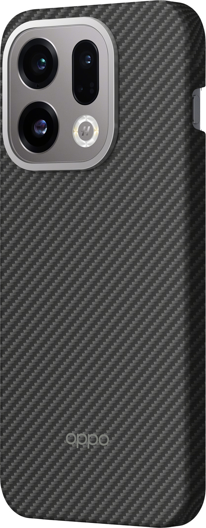 OPPO Find X9 512GB Black 5G + OPPO Find X9 Back Cover With Magnet Black left side