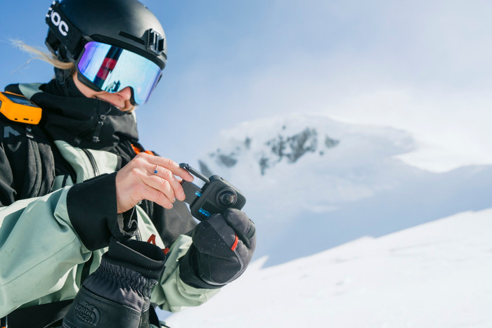 GoPro MAX2 Starter Pack product in use