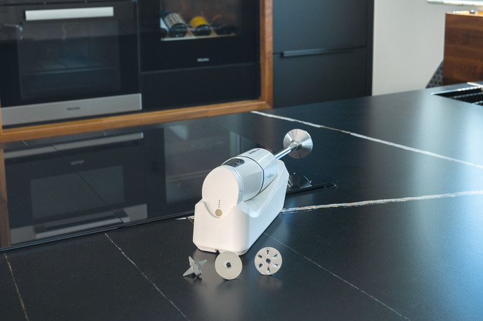 ESGE Zauberstab Kabellos Weiß produkt in gebrauch