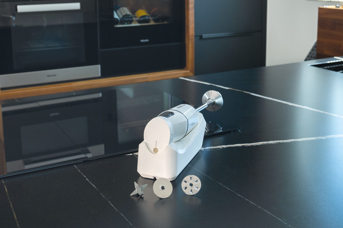 Unold ESGE Stabmixer Kabellos PRO Weiß zubehör