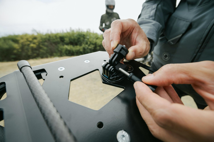 GoPro Locking 1/4-20 Mounting Buckle product in use