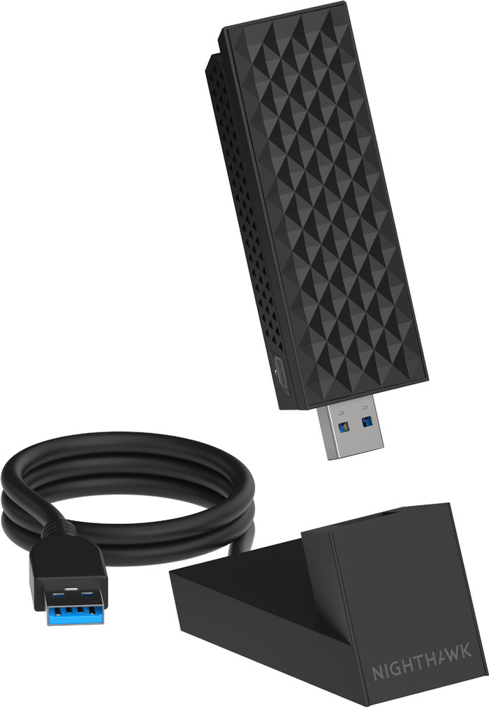 Netgear Nighthawk A9000 - BE6500 Wi-Fi 7 Triband USB-Adapter detail