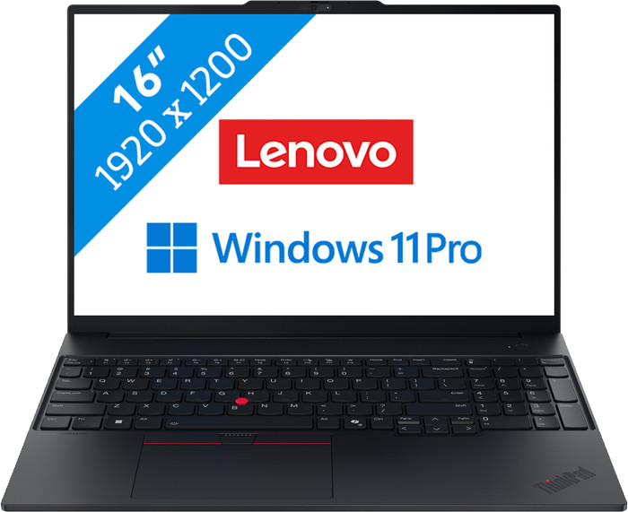Lenovo ThinkPad E16 Gen 3 (Intel) - 21SR002FMH QWERTY Main Image