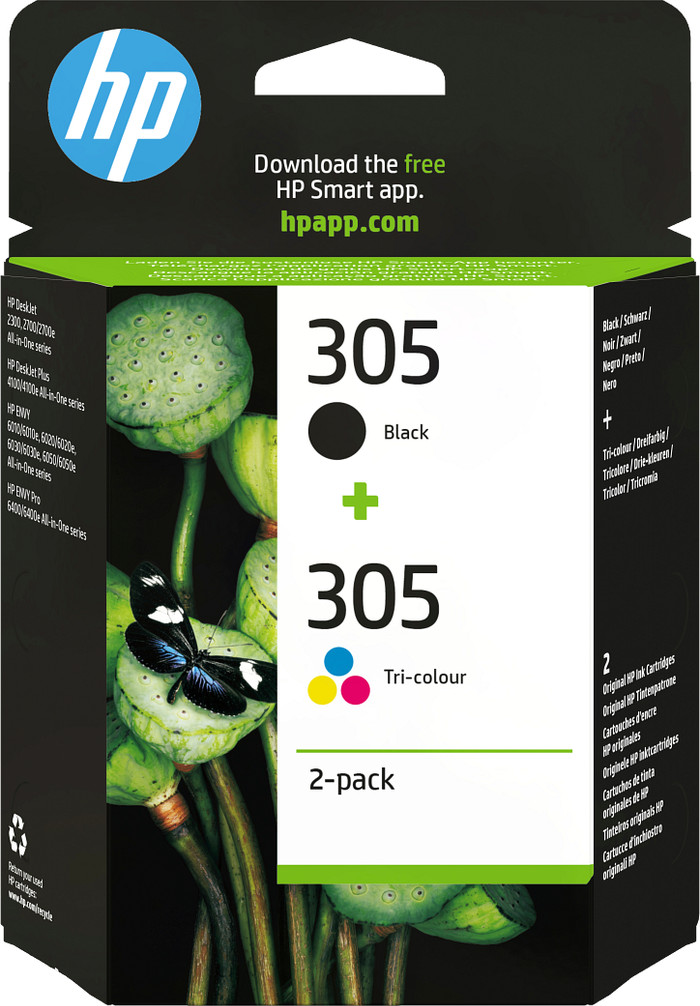 HP 305 Cartridges Combo Pack Main Image