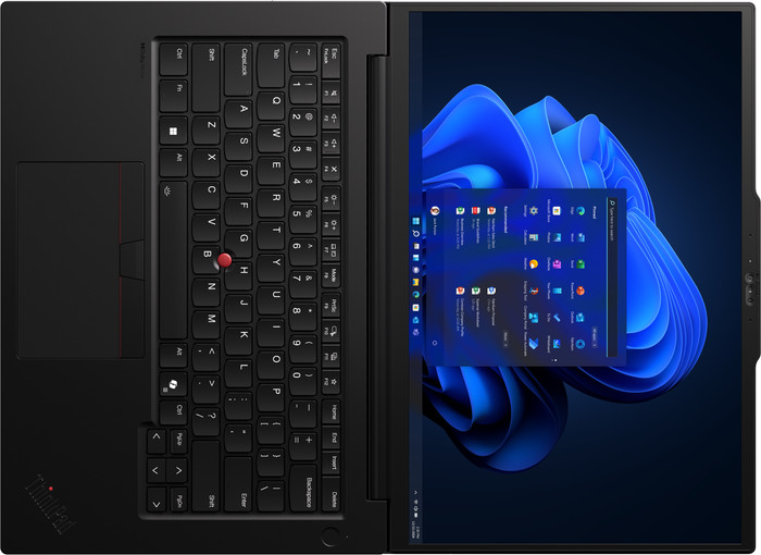 Lenovo ThinkPad P14s Gen 6 (Intel) - 21QT000HMH QWERTY oberseite