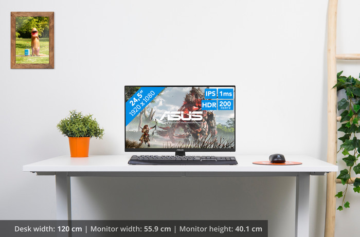 ASUS TUF Gaming VG259Q5A visual Coolblue 1