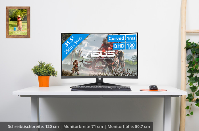 ASUS TUF Gaming VG32WQ3B visuelles Coolblue 1