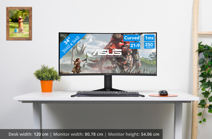 ASUS TUF Gaming VG34WQML5A visual Coolblue 1