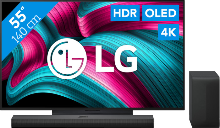 LG 55 inches OLED evo C5 4K (2025) + LG DS70TY Main Image
