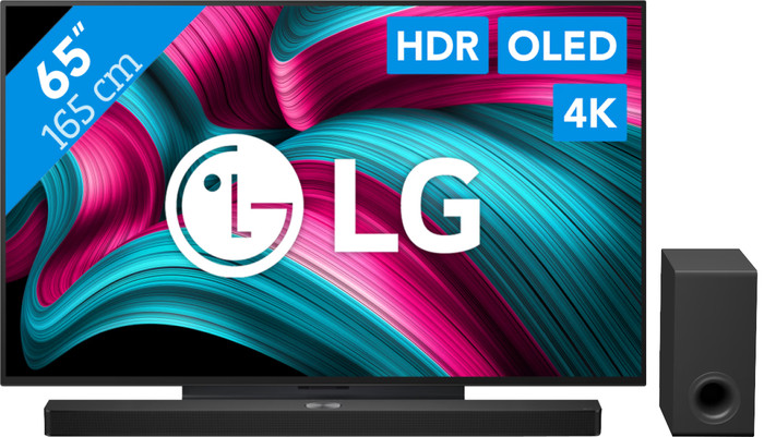 LG 65" OLED evo C5 4K (2025) + LG DS90TY Main Image