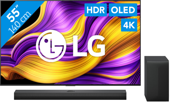 LG 55" OLED evo G57 4K (2025) + LG DS70TY Main Image