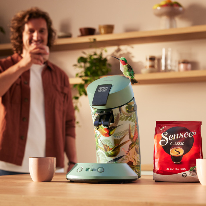 Philips Senseo Original Plus Limited Edition produkt in gebrauch