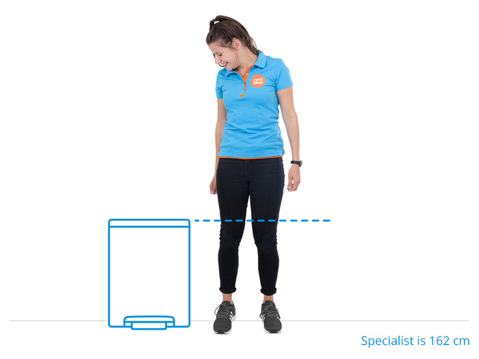 Brabantia Bo Touch Bin 30:L Soft Beige visual Coolblue 1