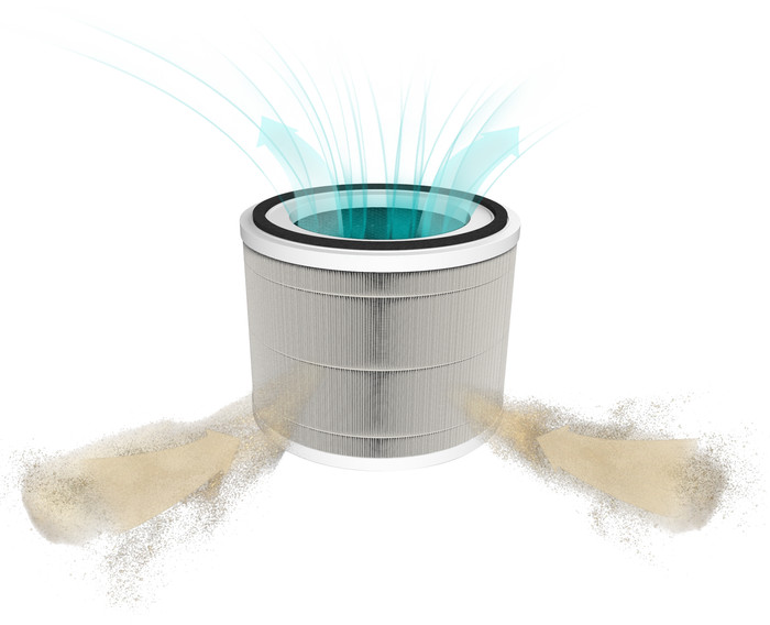 Duux Bright 2 Smart DXPU08 Schwarz visueller lieferant