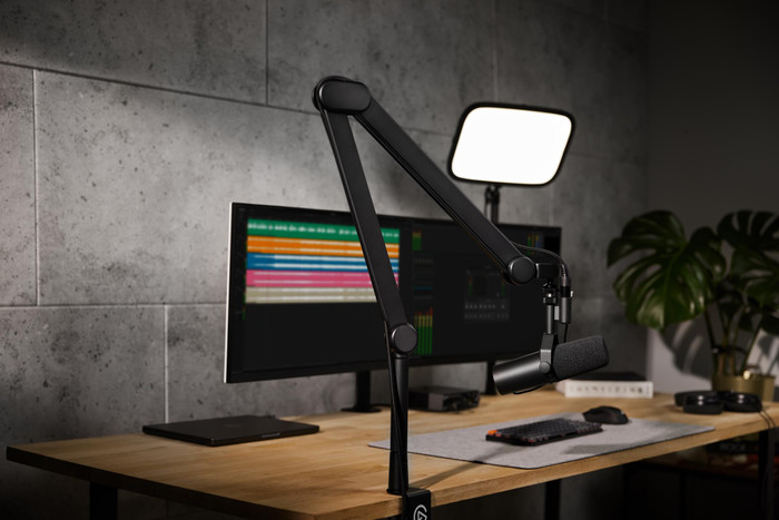 Elgato Wave Mic Arm MK.2 produkt in gebrauch