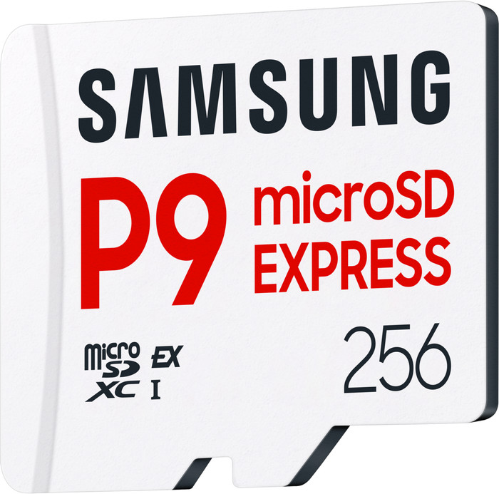 Samsung microSD Express P9 Express 256GB 310MB/s right side
