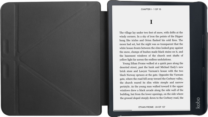 BlueBuilt Kobo Libra Colour Book Case Lilac front