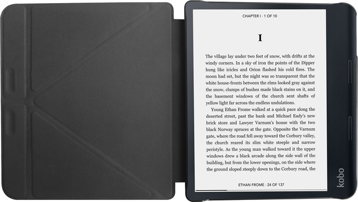 BlueBuilt Kobo Libra Colour Book Case Light Green front