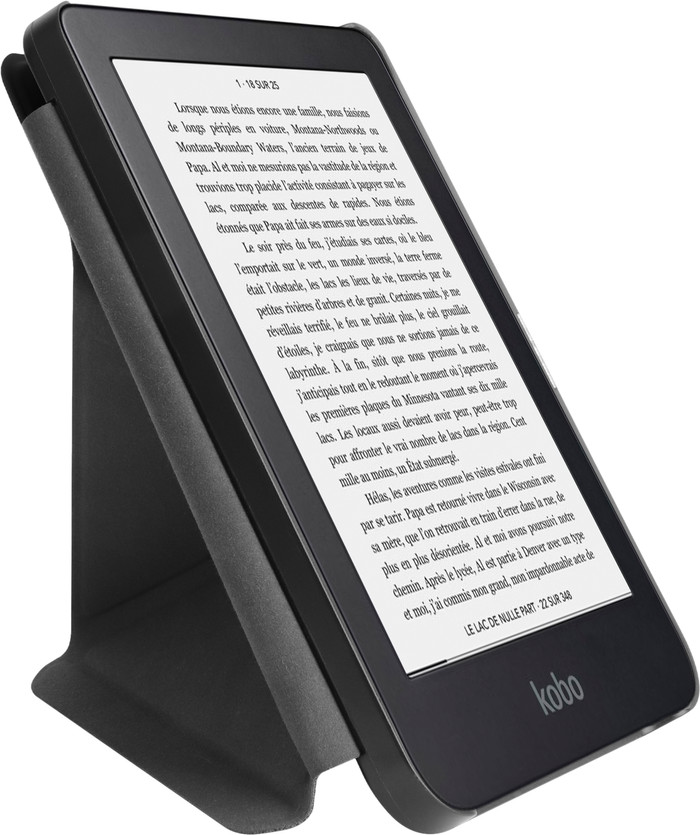 BlueBuilt Kobo Clara BW/Colour Book Case Black detail
