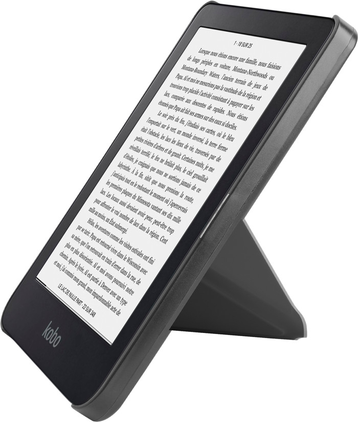 BlueBuilt Kobo Clara BW/Colour Book Case Black detail