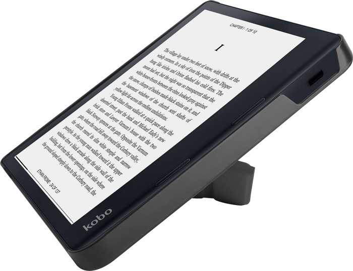 BlueBuilt Kobo Libra Colour Book Case Black detail