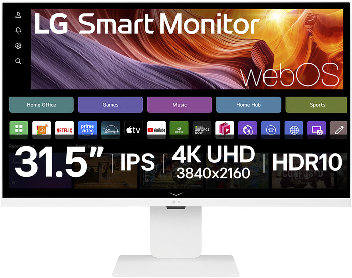 LG UltraFine 32U850SA-W front