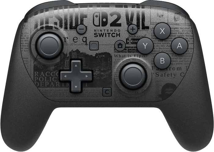 Nintendo Switch 2 Pro Controller Resident Evil Requiem Edition Main Image