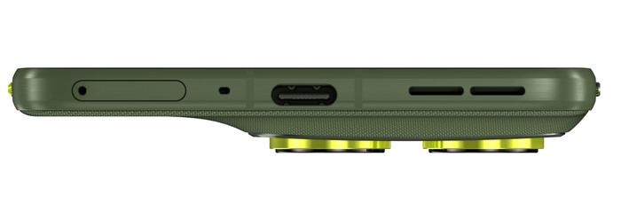 Motorola Edge 70 512GB Grün 5G unten