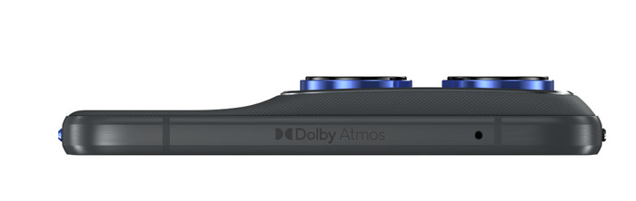 Motorola Edge 70 512GB Grau 5G oberseite