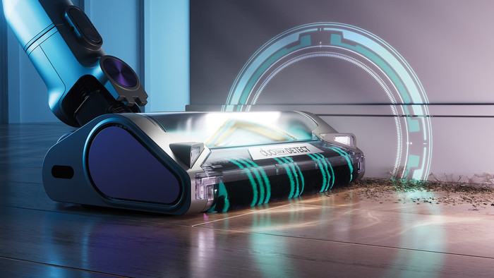 Shark PowerDetect Pet Clean & Empty IP3251EUT product in use