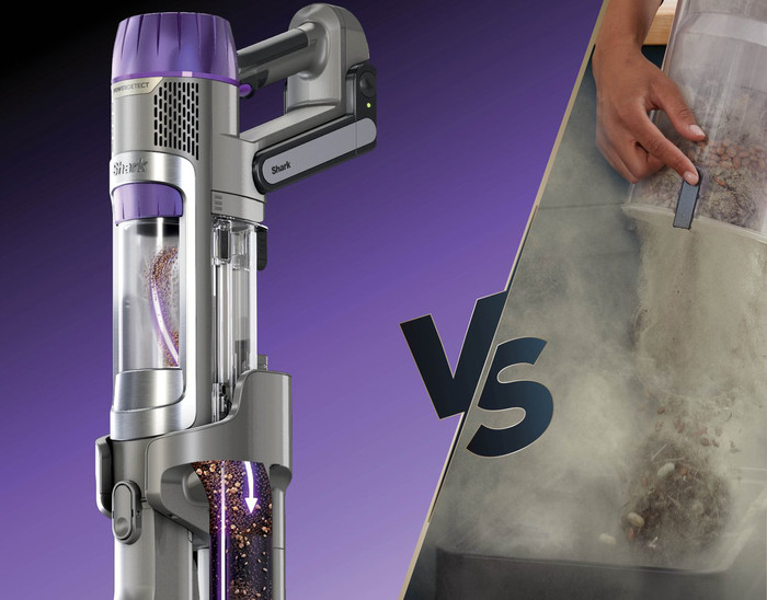 Shark PowerDetect Pet Clean & Empty IP3251EUT product in use