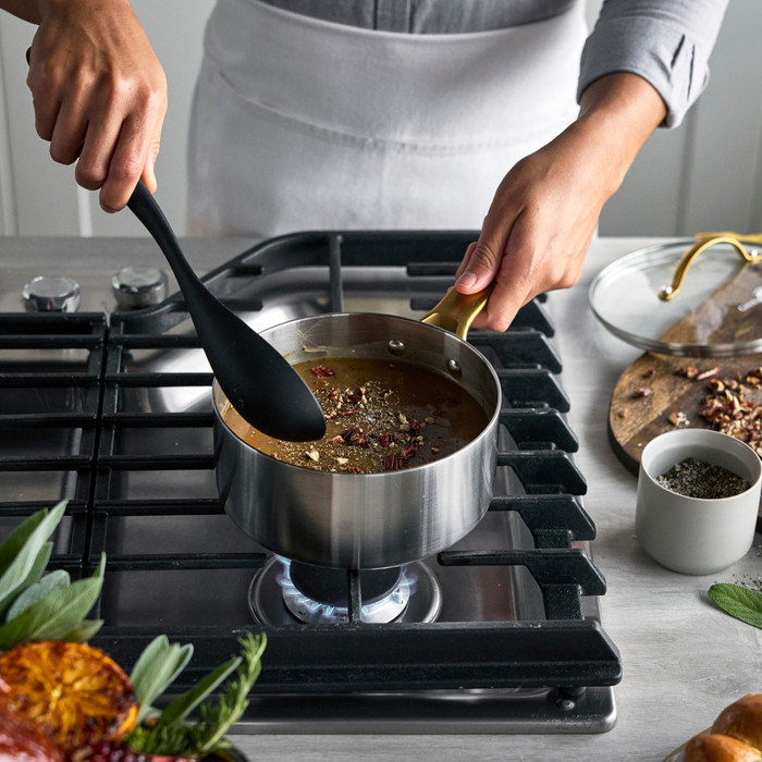 GreenPan Padova Reserve 3-lagig Stainless Steel Kochtopfset 6-teilig produkt in gebrauch