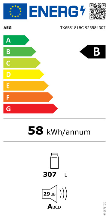 AEG TK6FS181BC energy label