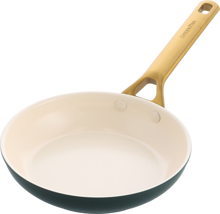 GreenPan Padova Reserve 20cm + 26cm Frying Pan Set Pine Green top