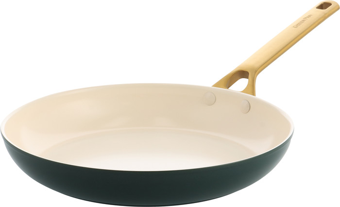 GreenPan Padova Reserve 20cm + 26cm Frying Pan Set Pine Green detail